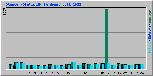 Stunden-Statistik im Monat Juli 2025